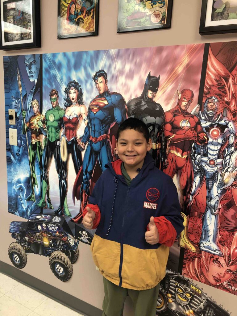 Happy young patient at Dentistry for Children in Wilmington DE